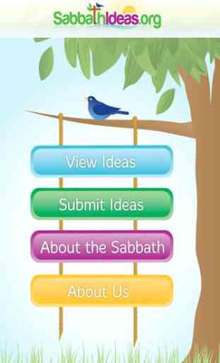 Sabbath Ideas 1