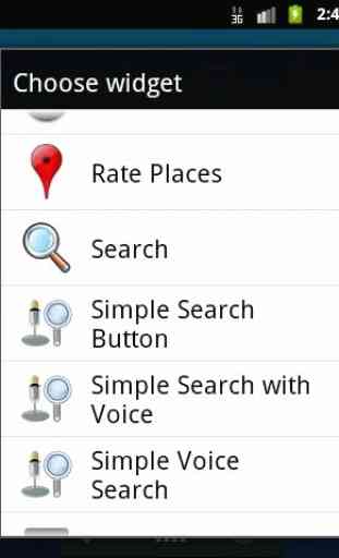 Simple Search Widgets 3