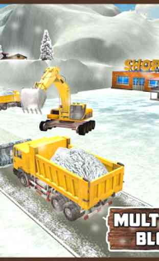 Snow Blower Truck Sim 3D 3