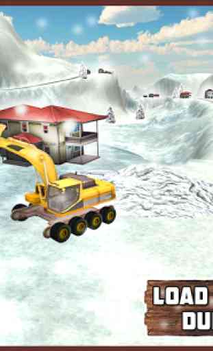 Snow Blower Truck Sim 3D 4