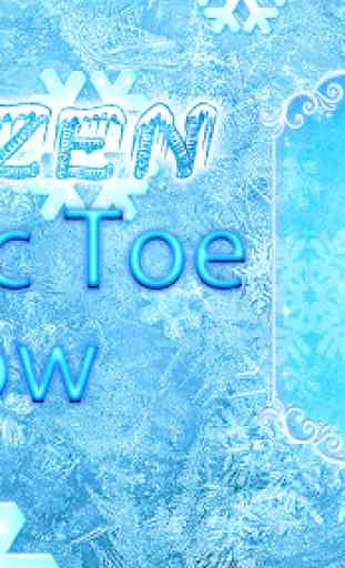 Tic Tac Toe Frozen Glow 1