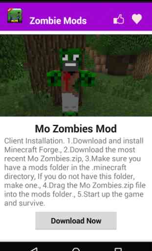 Zombie Mod For MCPE* 4