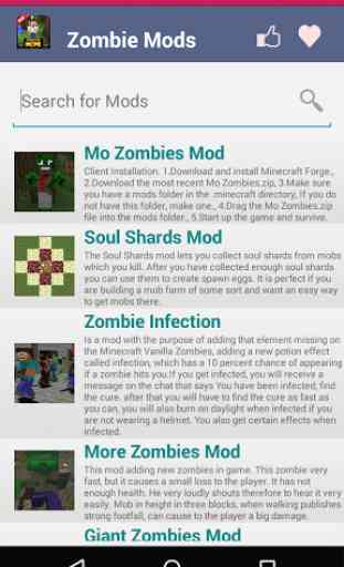 Zombie Mod For MCPE| 2