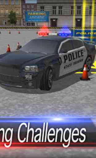 3D Police Car Parking 2015 4