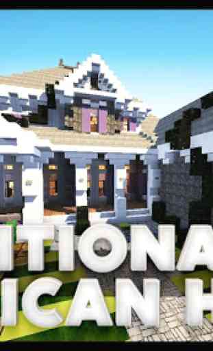 American Minecraft house ideas 4