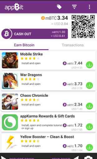 appBit - Bitcoin Wallet 1