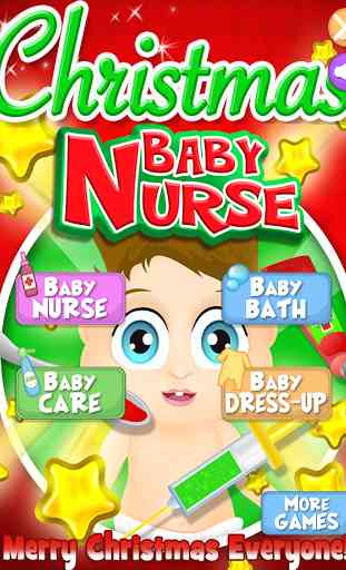 Baby Nurse Christmas Kids Care 3