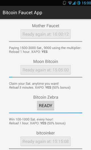 Bitcoin Faucet App 2