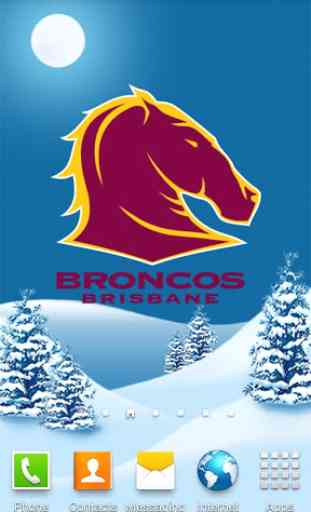 Brisbane Broncos Snow Globe 1