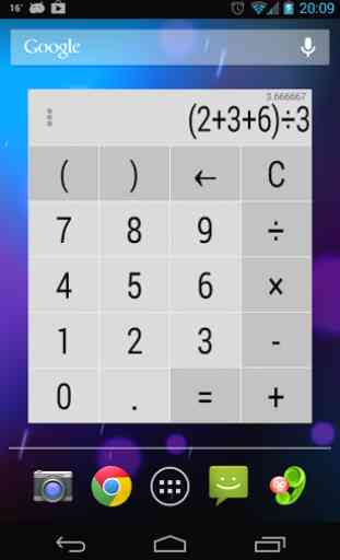 Calculator + Widget 21 themes 3