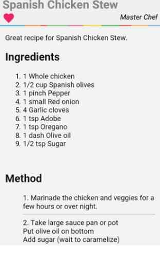 Chicken Stew Recipes Complete 3