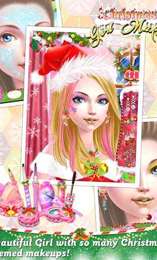 Christmas Girl Makeup 3