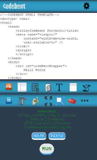 Codebent HTML5 Editor 1