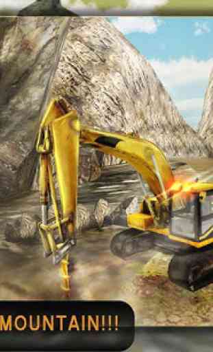 Construction Drilling Crane 3D 1
