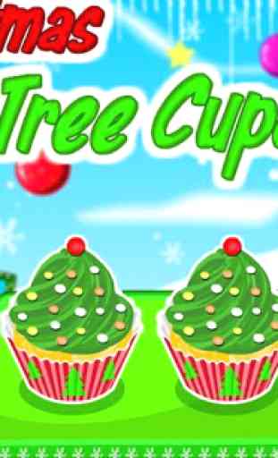 Cook Christmas Tree Cupcakes 1