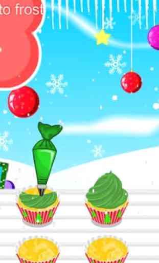 Cook Christmas Tree Cupcakes 4