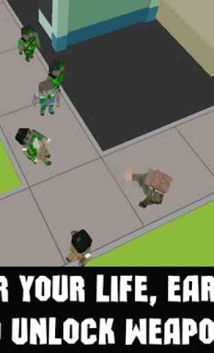 Cube Zombie Destruction Sim 3D 3