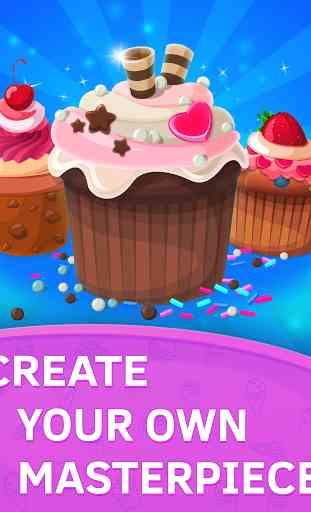 Cupcake Kids Food Games Free 3