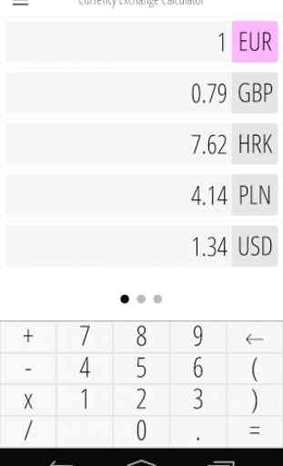 Currency Exchange Calculator 1