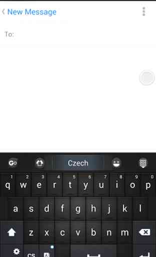 Czech for GO Keyboard - Emoji 4