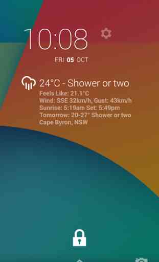 DashClock Australian Weather 1