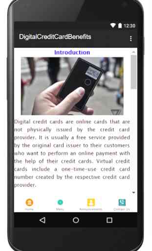Digital Credit Card Benefits 1