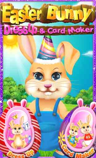 Easter Bunny Dress Up & eCard 1