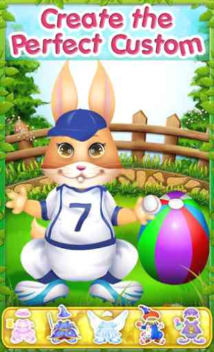 Easter Bunny Dress Up & eCard 3