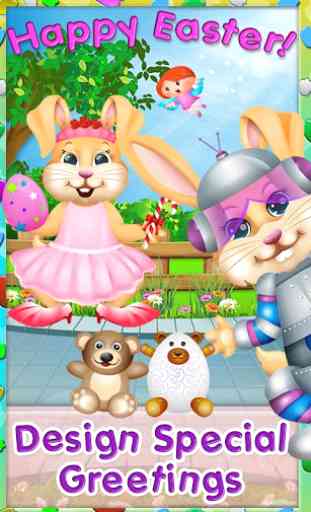 Easter Bunny Dress Up & eCard 4