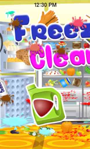 Freezer cleaning girls games 1