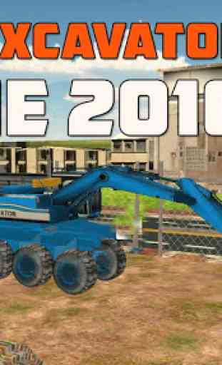 Heavy Excavator Crane 2016 1