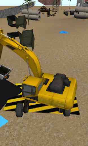 Heavy Excavator Sim Crane 3D 2