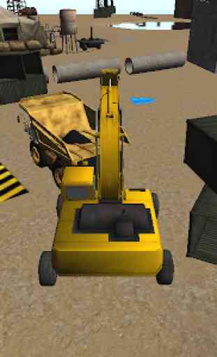 Heavy Excavator Sim Crane 3D 4