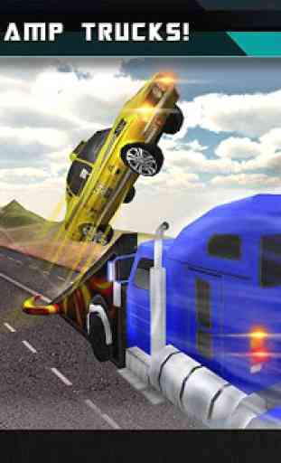 Highway Smashing Road Truck 3D 3
