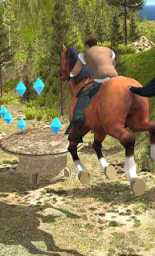 Horse rider simulator wild run 1