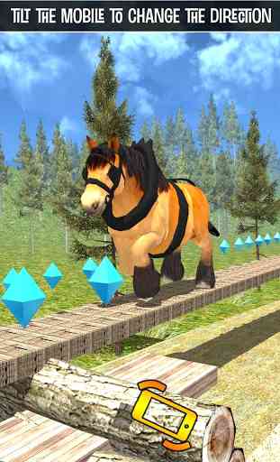 Horse rider simulator wild run 3