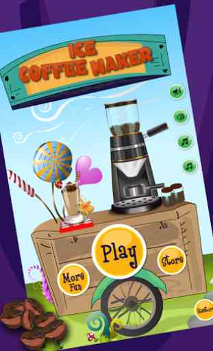 Ice coffee maker – Kids game 1