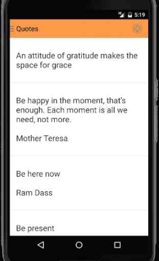 Just Be (Lite) mindfulness app 1