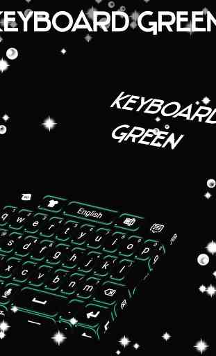 Keyboard Green Neon 1