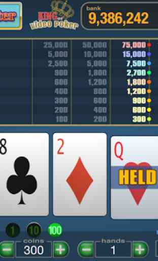King Of Video Poker Multi Hand 4
