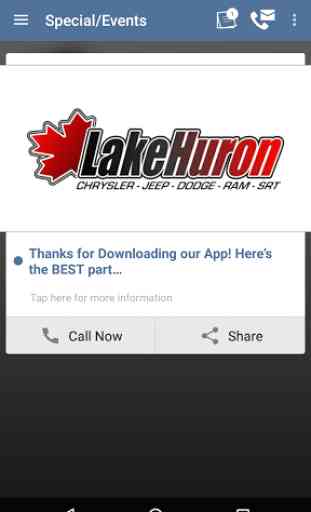 Lake Huron Chrysler DealerApp 4