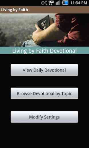 Living by Faith Devotional 2