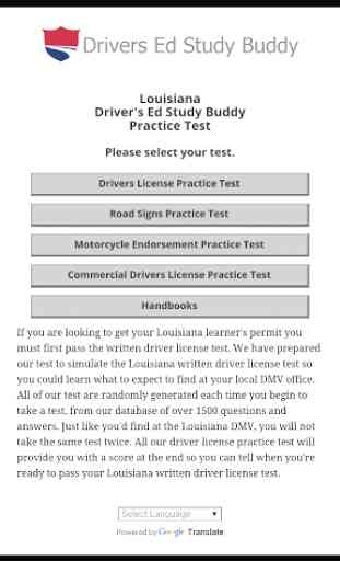 Louisiana Driver License Test 1
