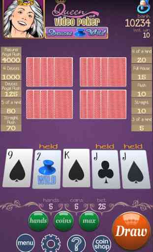 Queen Of Video Poker MultiPlay 3