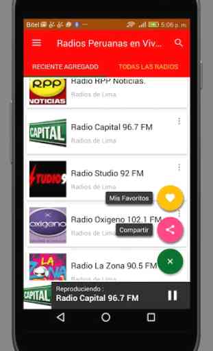 Radios Peruvian Live Free 3