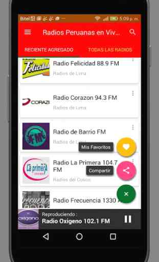 Radios Peruvian Live Free 4
