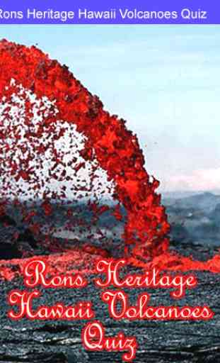 Rons Hawaii Volcanoes Quiz 1