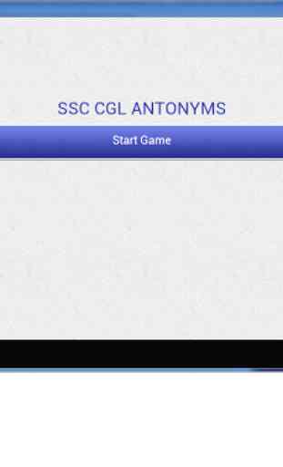 SSC CGL ANTONYMS 1