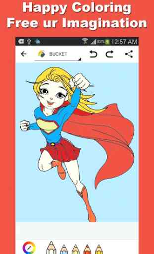 Super Hero Coloring Easy Kids 3