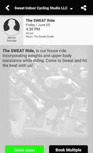 Sweat Indoor Cycling Studio 4